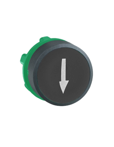 Bouton poussoir tête noire (inscription "↑") Harmony XB5 - SCHNEIDER