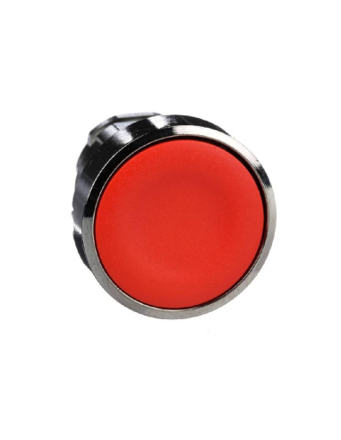 Bouton poussoir Harmony XB4 en métal rouge - SCHNEIDER