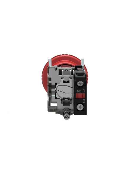 Bouton d'arrêt coup de poing 1NC diamètre 40 métallique XB4 SCHNEIDER | ADAJUSA | prix