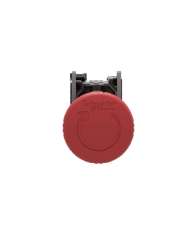Bouton d'arrêt coup de poing 1NC diamètre 40 métallique XB4 SCHNEIDER | ADAJUSA | prix