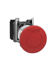 Bouton d'arrêt coup de poing 1NC diamètre 40 métallique XB4 SCHNEIDER | ADAJUSA | prix 2