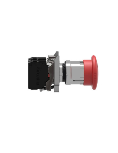 Bouton d'arrêt coup de poing diamètre 40 métallique 2NC+1NO XB4 SCHNEIDER | ADAJUSA | prix