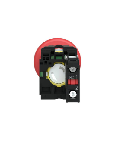 Emergency stop push button red mushroom Ø40 push-pull XB5 SCHNEIDER | ADAJUSA | price