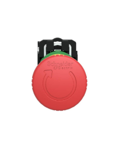 Bouton d'arrêt d'urgence rouge champignon Ø40 bouton-poussoir XB5 SCHNEIDER | ADAJUSA : prix 2