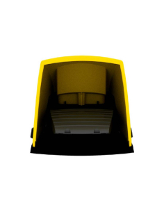 Interrupteur à pied simple XPE-Y avec couvercle en plastique jaune Schneider| ADAJUSA | prix 2