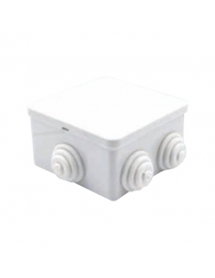Waterproof box 80x80x40mm cone