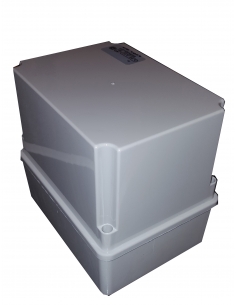 Plastic box 100x100x120mm smooth