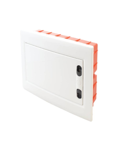Boîtier tableau de distribution encastré 12 éléments porte opaque Tracon | Adajusa prix