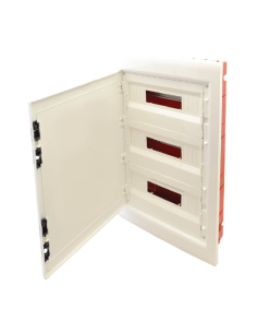 Box distribution panel for recessing 54 elements Tracon opaque door | Adajusa price 2
