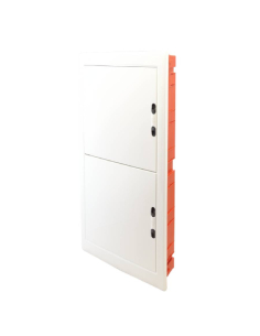 Boîtier tableau de distribution encastré 72 éléments porte opaque Tracon | Adajusa prix