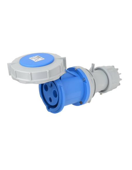Plug industrial female CEE 63A 2 Pole TICS-233| ADAJUSA : price