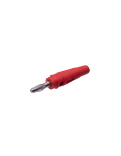 Fiche banane mâle 4mm rouge : ADAJUSA : prix
