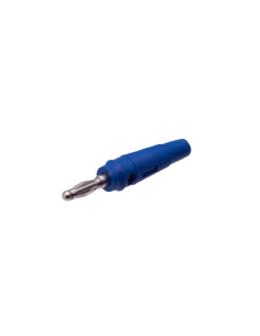 Connecteur banane mâle bleu 4mm : ADAJUSA : prix