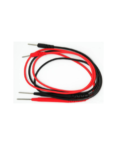 Cordons de test fins cordons de test banane rouge et noir| ADAJUSA | prix