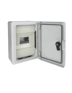 Armoire électrique ABS 280x210x130 porte transparente et châssis avant IP65 TME282113MT : ADAJUSA : prix 2