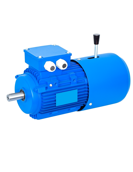 Moteur frein triphasé 0,37Kw 0,5CV Bride B14 4 pôles 1500 tr/min: ADAJUSA : prix