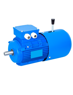 Moteur frein triphasé 0,75Kw 1hp B14 bride 4 pôles 1500 tr/min: ADAJUSA : prix