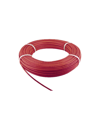 Tube pneumatique flexible polyuréthane PU98 2x4 rouge 25m Metal Work | ADAJUSA | prix