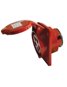 Industrial socket CEE 32A 3 Pole neutral ground TICS-325| ADAJUSA | price