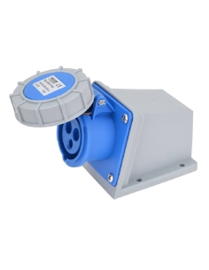 CEE industrial socket outlet for surface mounting 32A 2 Pole IP67 TICS-1232| ADAJUSA | price 2