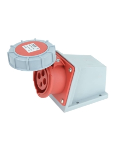 CEE industrial socket for surface mount 16A 3 Pole IP67 TICS-1142| ADAJUSA | price 2