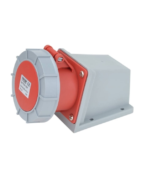 CEE industrial socket outlet for surface mounting 32A 3 Pole IP67 TICS-1242| ADAJUSA | price