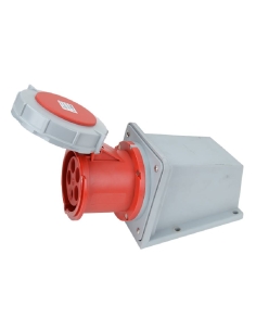CEE industrial socket outlet for surface 125A 3 Pole neutral ground IP67 TICS-145| ADAJUSA | price 2