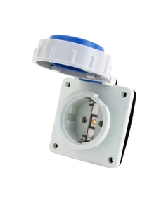 Industrial socket outlet Schuko16A 2 Pole IP67 TICS-105S67| ADAJUSA : price