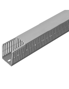 Canalette fente avec couvercle 40x25 PVC ECS2540 Elettrocanali | ADAJUSA | prix