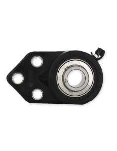 flange Black self-aligning black thermoplastic UCFB204P support with bearing stainless steel SSUC-204 20mm shaft ISB | ADAJUSA |