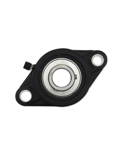 UCFL206P thermoplastic self-aligning black oval bracket with bearing stainless steel SSUC-206 30mm shaft ISB | ADAJUSA | price