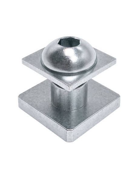 Fente de fixation frontale de 8 mm sur fente de 10 mm