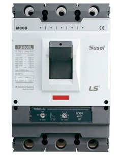 Disjoncteur boitier moulé tripolaire 3x63A Thermique réglable - Ls 2
