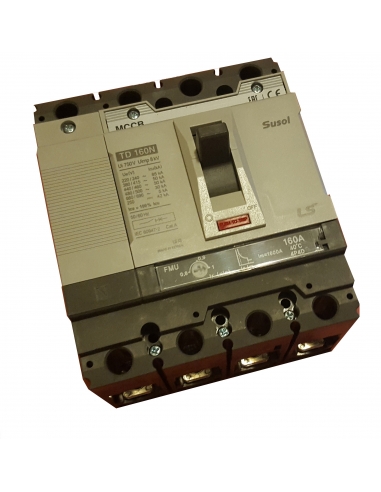 Automatic switch molded box three-pole 4x100A Reg.