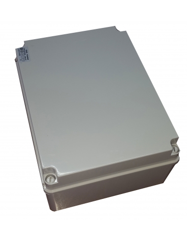 Caja estanca de 241x180x95 mm pretroquelada 