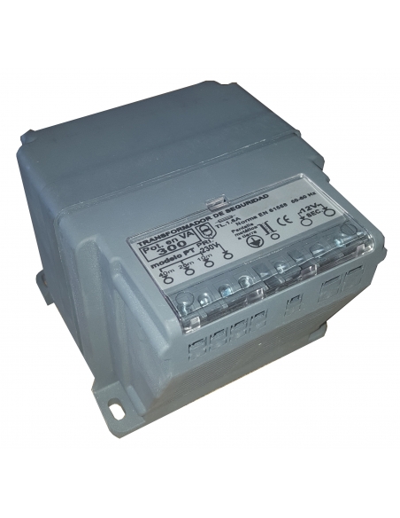 Transformateur de sécurité pour projecteur de piscine 12V 300VA encapsulé en plastique