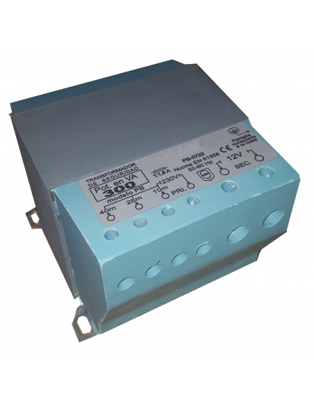 Safety transformer for pool focus 12V 300VA reduced height
