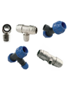 "T" fittings for downpipes for compressed air installations