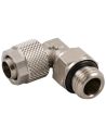 1115 Raccord mâle cylindrique réglable en L avec joint torique