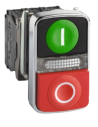 Double push buttons - Harmony XB4 Schneider