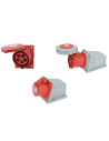 Three-phase socket outlets with neutral - TICS Series