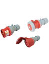 Three-phase plugs with neutral - TICS Series