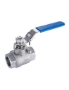 Cutting valve (sphere) 2-way - lever