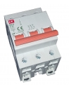 Disjoncteurs magnétothermiques 3 Pôles 1A à 63A, Courbe C- LS Electric