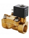 Solenoid valves for indirectly operated fluids
